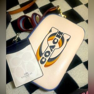 Coach retro varsity Jamie camera bag